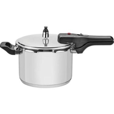 Imagem de Panela de Pressão Inox Tramontina Brava 4,5L