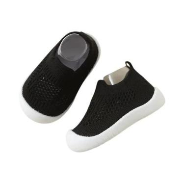 Imagem de Sapatos De Malha Antiderrapantes Para Bebês Unissex Primavera Verão Co