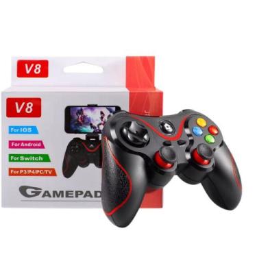 Imagem de Controle Joystick Sem Fio V8 Wireless Android Game Jogo - NoBrand