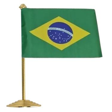 Imagem de Bandeira de Mesa do Brasil - BC ARTS ESPORTIVOS ME, Verde
