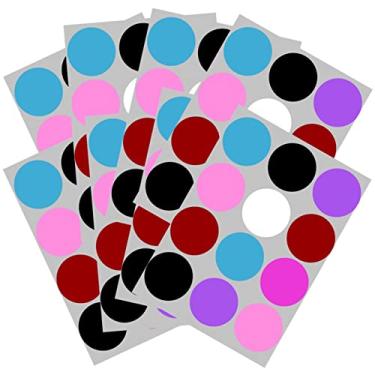 Imagem de 96 Imãs Redondo Cor:Colorido