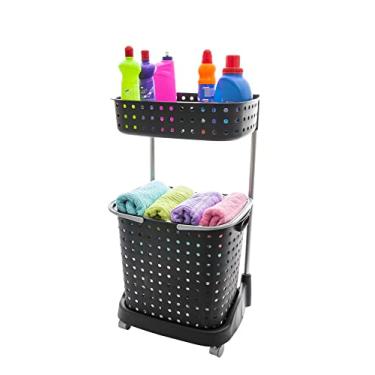 Imagem de Secalux CONJUNTO LAVANDERIA VIENA DUPLO - PRETO, 301012