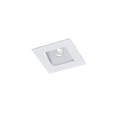 Imagem de Spot Dicroica Embutir Quadrado Branco Reto P/Mini Dic.Gu-10 Ref. Bl1012/1 – Bella Luce
