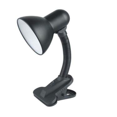 Imagem de Luminária Articulável Com Presilha Preto