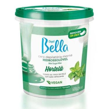 Imagem de Cera Hidrossoluvel Hortela 600G Depil Bella