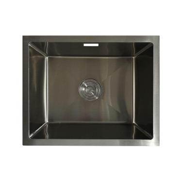 Imagem de Cuba Inox de Cozinha - Embutir ou Sobrepor Gourmet 50x40  com Acessórios - Prata