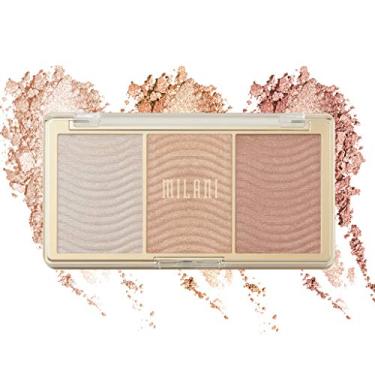 Imagem de Milani Stellar Lights Highlighter Palette - Rose Glow (0.42 Ounce) 3 Vegan, Cruelty-Free Face Powders that Contour & Highlight for a Glowing Look