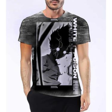 Imagem de Camiseta Camisa Mob Psycho 100 Quadrinhos One Mangá Hd 1 - Estilo Krak
