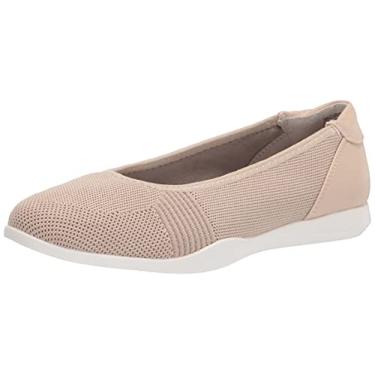 Imagem de CLIFFS BY WHITE MOUNTAIN Pavlina Sapatilha feminina Comfort Ballet, Castanho-Acinzentado/Tricô, 11