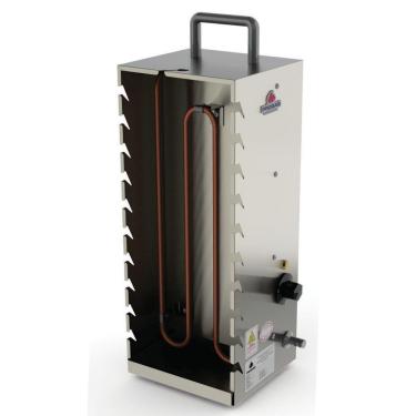 Imagem de Assador de Carne Portátil Elétrico Progás 10 Espetinhos Inox PR-199E 127V