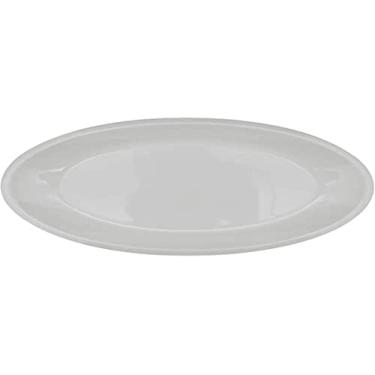 Imagem de Tuut, Linha Melamine, Travessa Oval Plaza, Branca, 30cm