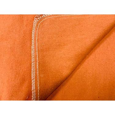 Imagem de Capa de para-choque e protetor de assento, laranja pêssego, 1 peça, 100% algodão natural, ecológico, protege superfícies automotivas e interiores, assentos, ideal para oficinas, oficinas, projetos DIY