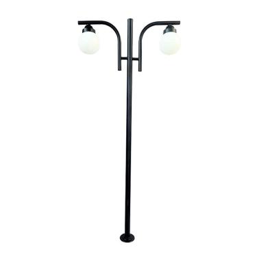 Imagem de Poste Colonial de Jardim Londrina de Alumínio Fundido 300cm