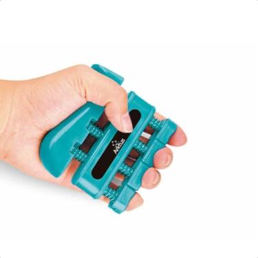 Imagem de Exercitador de Mãos Dedos e Punho Hand Grip Resistência Leve Verde