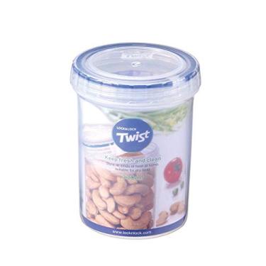 Imagem de Pote Redondo com Fechamento Hermético - linha Twist - Lock&Lock - 330ml Cor: Azul