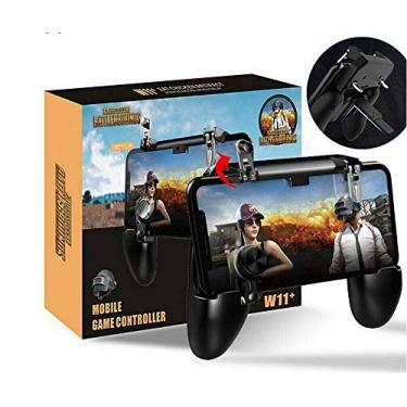Imagem de Controle de jogo móvel para controle móvel W11 PUBG L1R1 Mobile Game Trigger Joystick Gamepad sem fio para celular iOS Android de 4,7 a 6,5 polegadas