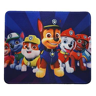 Imagem de Mouse pad para escritório de 12 x 10 polegadas HD Paw Boy Doggie Coleção fofa Mouse pad de borracha antiderrapante