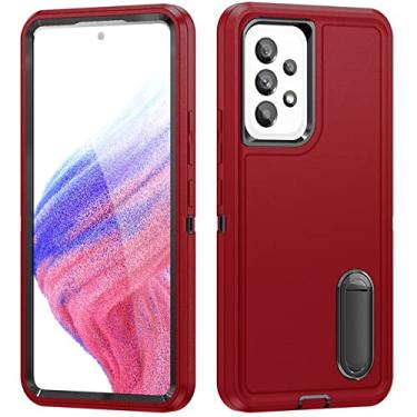 Imagem de Capa de proteção antiderrapante à prova de choque para Samsung Galaxy A53 5G A 53 S22 Ultra S22ultra S22 Plus Anti-Drop, vermelho, para S23ultra