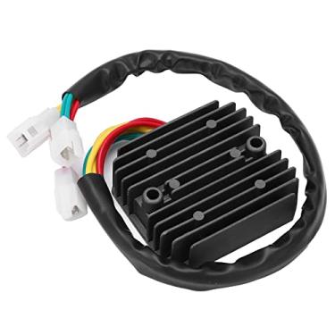 Imagem de Retificador de tensão, regulador de tensão de motocicleta de 3 pinos fácil operação longa vida útil para motocicleta