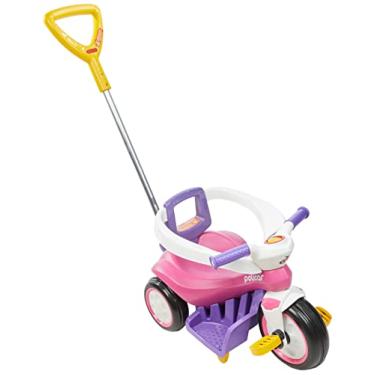 Imagem de Carrinho De Passeio Ou Pedal Policiclo Rosa Poliplac