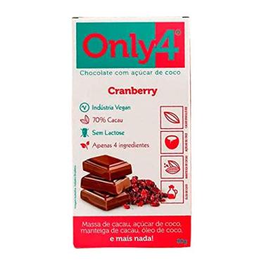 Imagem de Chocolate Gourmet Com Cranberry Zero Only 4 80g