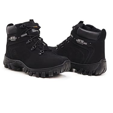 Imagem de Bota Coturno Feminino com Selo de Segurança Adventure (Black, br_footwear_size_system, adult, numeric, numeric_42)