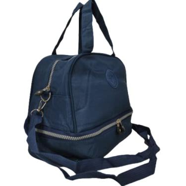 Imagem de Bolsa Lancheira Térmica 2 Compartimentos Quente E Frio Y3390 (AZUL MA)