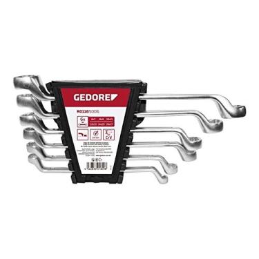 Imagem de Jogo de Chave Estrela 3/8 à 1 Pol com 6 Peças Gedore Red