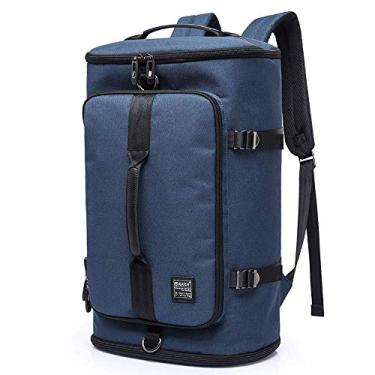 Imagem de Mochila durável para viagens, bolsa de viagem mochila esportiva de ginástica, grande capacidade, sólida segura, para homens e mulheres ao ar livre