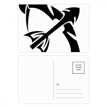 Imagem de Cartão postal Constellation Sagitário Zodíaco Conjunto de cartões postais de aniversário para enviar cartões de agradecimento