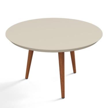 Imagem de Mesa de Centro Redonda Luna 670 Off White
