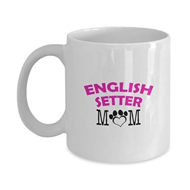 Imagem de Caneca divertida de casal inglesa – Pai criador inglês – Mãe estabelecedora inglesa – Presentes para amante do colonizador inglês – Ideia exclusiva de presentes de cerâmica (Mom)