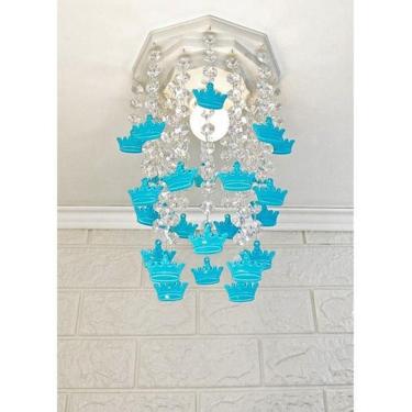 Imagem de Lustre Para Quarto Infantil Masculino Menino Decoração Coroa