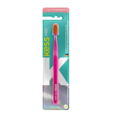 Imagem de Escova Dental Extra Macia Kess Pro Belliz Rosa Cod.2097