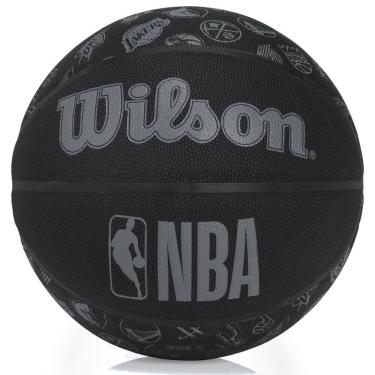 Imagem de Bola de Basquete Wilson NBA All Team Black Tam 7 Preta