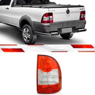 Imagem de Lanterna Traseira Strada 2010 Ate 2013 Ld Bicolor