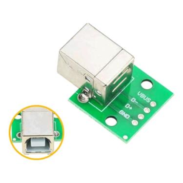 Imagem de Módulo Adaptador Conector Usb B Para Dip - Para Arduino