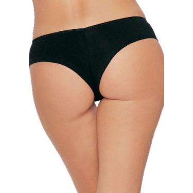 Imagem de Lycra Booty Shorts With Minimal Back Covrage (Nude;Medium/Large)