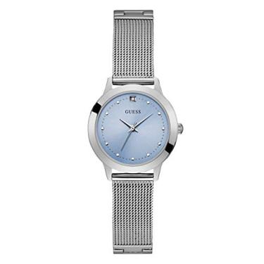 Imagem de Relógio casual feminino GUESS, aço inoxidável, modelo: U1197L2