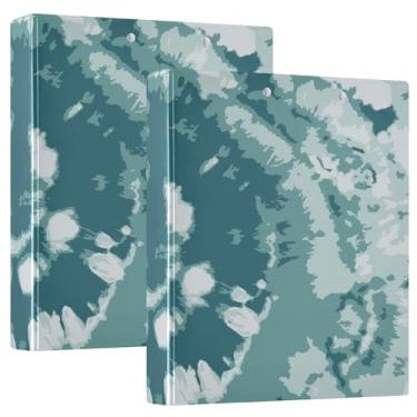 Imagem de Longword) Fichários de caderno com 3 anéis com bolsos internos, pacote com 1/2 fichário estético, 200 folhas