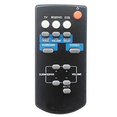 Imagem de Controle remoto de substituição FSR60 WY57800 compatível com Yamaha Soundbar FSR62 YAS-101 YAS-CU201 YAS101 ATS1010 YAS-101BL ATS-201 Sound Bar