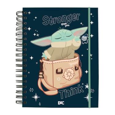 Imagem de DAC - Caderno Smart Universitário Com 80 folhas Reposicionáveis (90g) Star Wars - Fechamento em Elástico