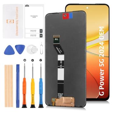Imagem de Olivechard Para Motorola Moto G Power 5G 2024 17.0 cm OEM Tela LCD Substituição Tela LCD Touch Digitalizador Assembléia XT2415 com ferramentas de reparo