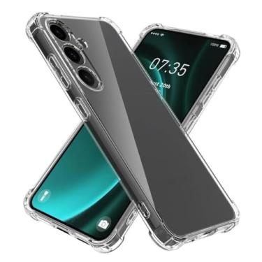 Imagem de Capa Anti Impacto Queda Shock Transparente em Silicone Macio Para Proteção Compatível com Samsung Galaxy M35