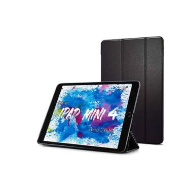 Imagem de Smart Case Para Apple iPad Mini 4ª Geração De 7.9" Pol. Model A1538 A1550 Ano 2015 - Alamo (PRETO)