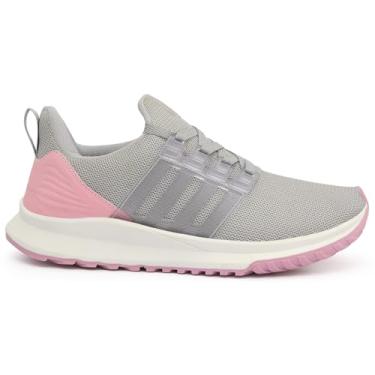 Imagem de Tênis Feminino Treino Academia Corrida Caminhada Conforto (CINZA/ROSA BB, BR, Adulto, Numérico, 36)