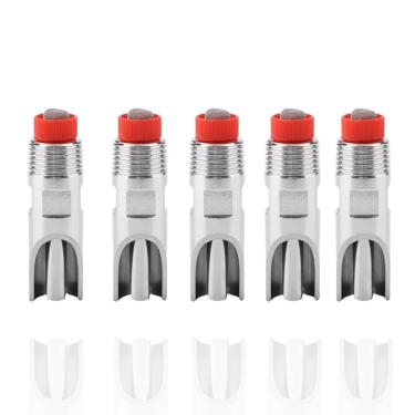 Imagem de 5 Pces Porco Bocal Waterer, Porco Bocal De Aço Inoxidável Porco Bebedor Automático Porco Waterer Para Gado