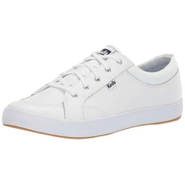 Imagem de Keds Tênis feminino com cadarço central, Couro branco, 39
