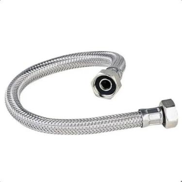 Imagem de Rabicho Engate Mangueira De Inox Flexivel 60cm - La Bella Griffe