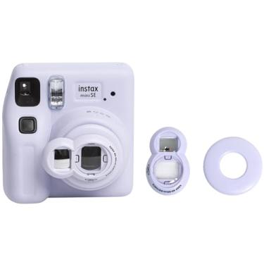 Imagem de HIYQIN Espelho de selfie para Instax Mini SE/Mini 7+, acessórios de lente de close-up, espelho de selfie, compatível com câmeras instantâneas Fujifilm Instax Mini SE/7+/7s/9/8+/8 - roxo